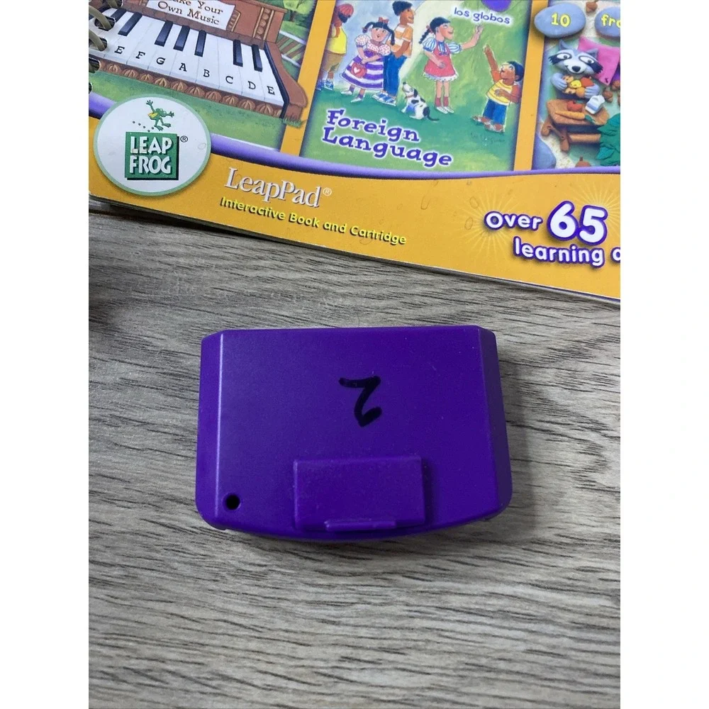 Leap's Pond Leap Frog Leap Pad - Activity & Game Book &‎ cartridge